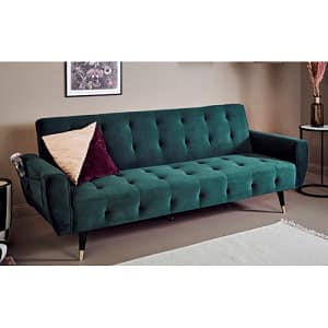 Dark green Velvet Couch